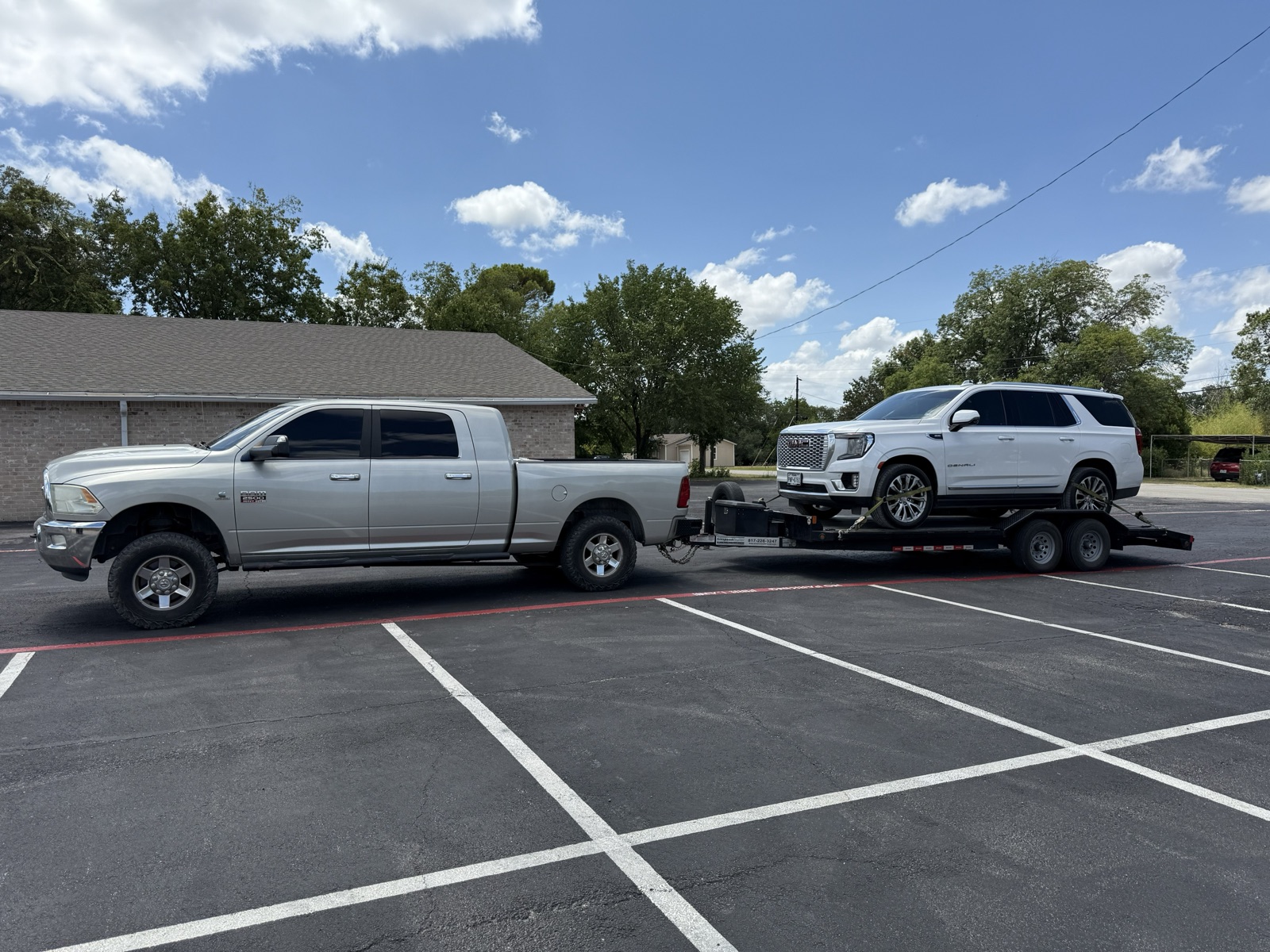 Simpson Trailer Rental car hauler towing in Fort Worth, TX